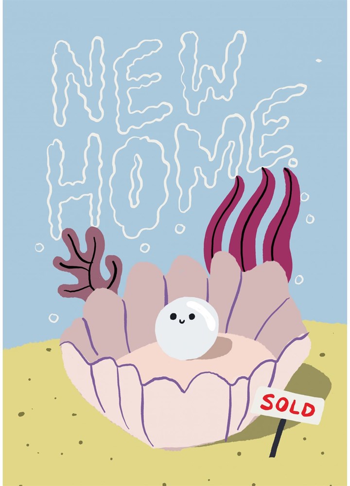 New Home Clam Card