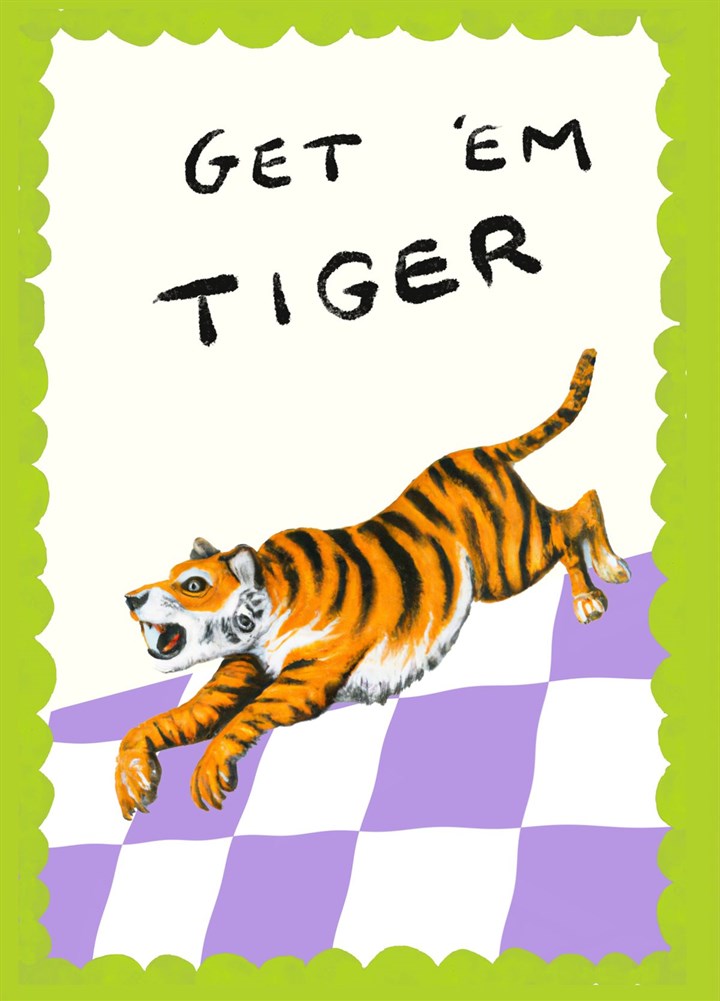 Get Em Tiger Card