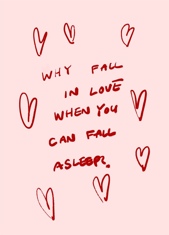 Why Fall In Love? Card