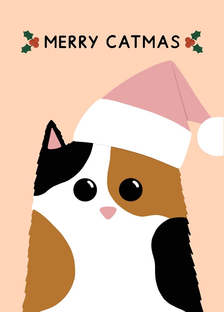 Merry Catmas - Cat Christmas Card