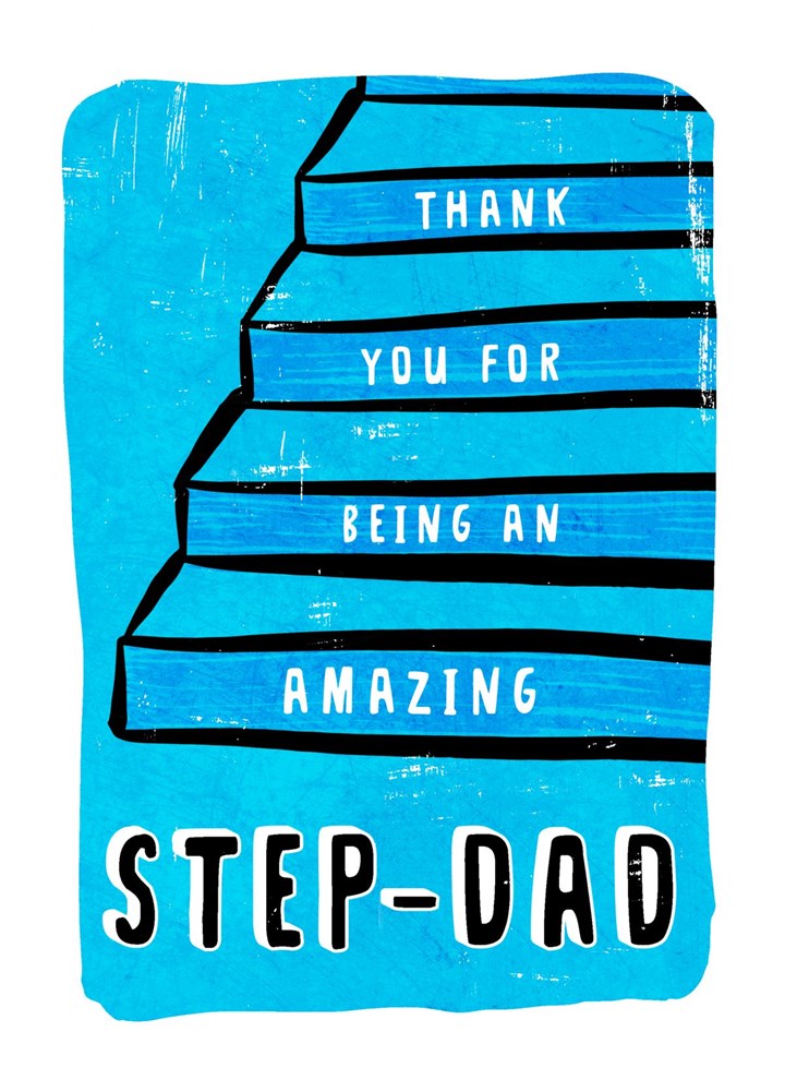 Thank You Step-Dad Card