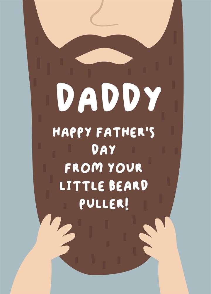 From Your Little Beard Puller Card
