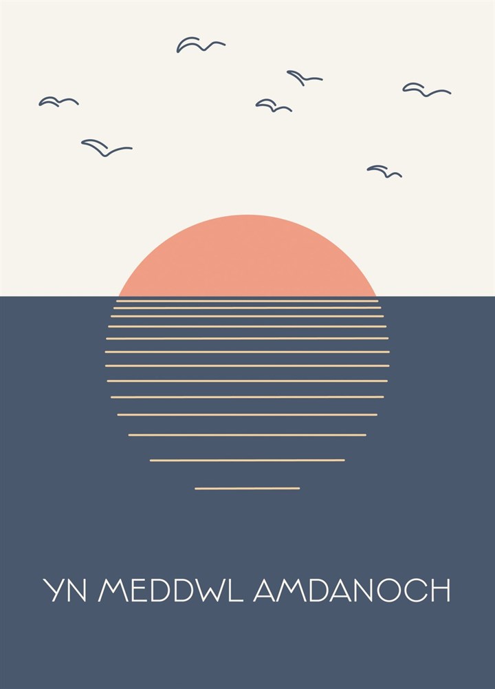 Yn Meddwl Amdanoch Card