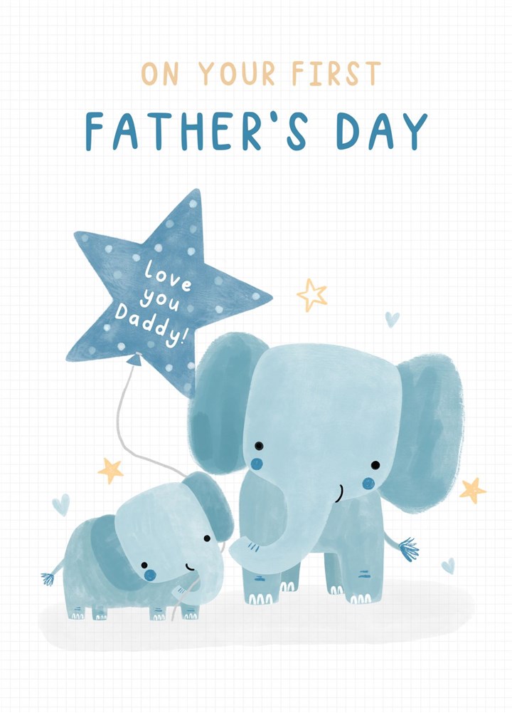 On Your First Father's Day Card