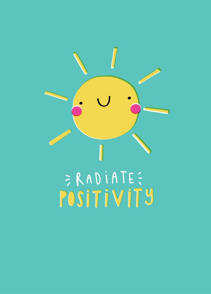 Radiate Positivity Card