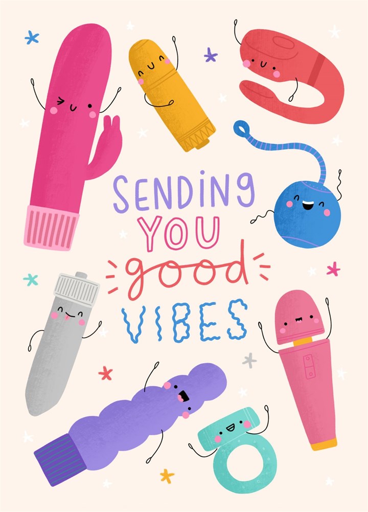 Sending You Good Vibes Card