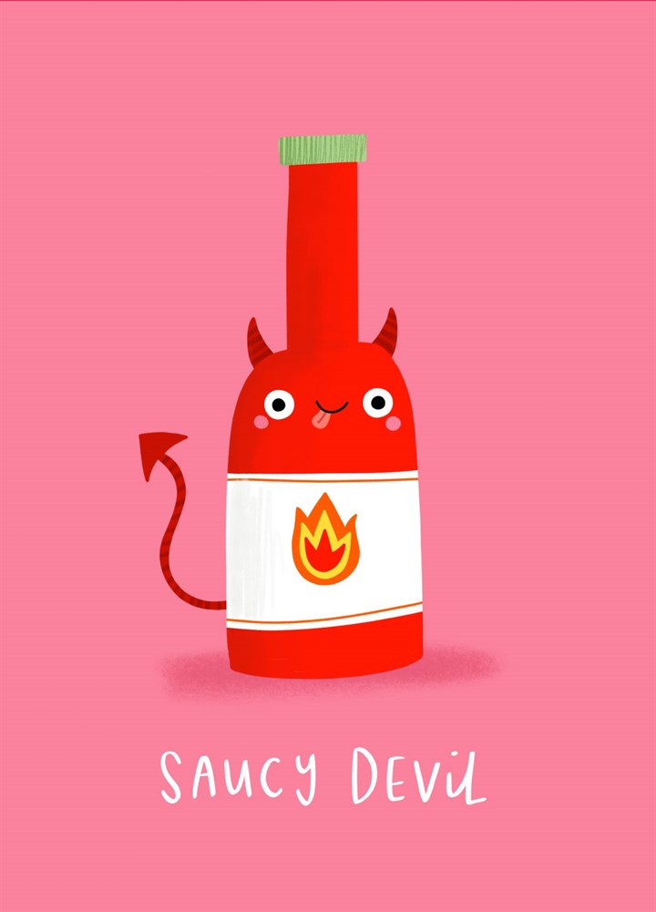 Saucy Devil Card