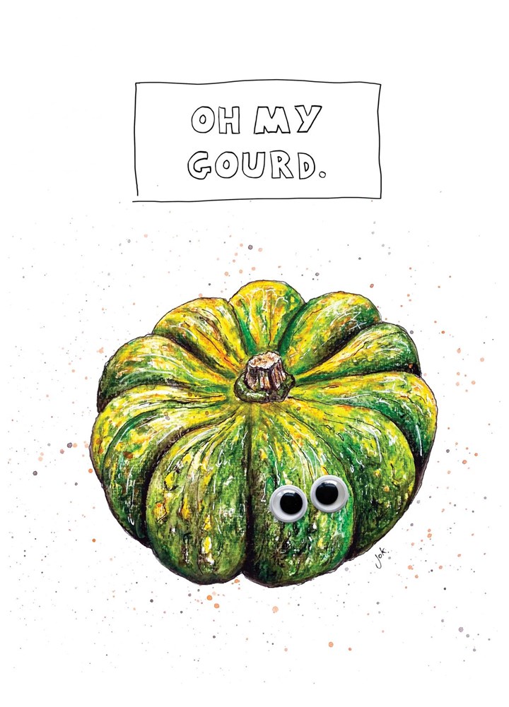 OMG - Oh My Gourd Card