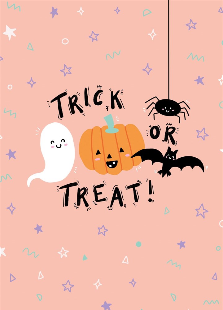 Trick Or Treat! Halloween Card