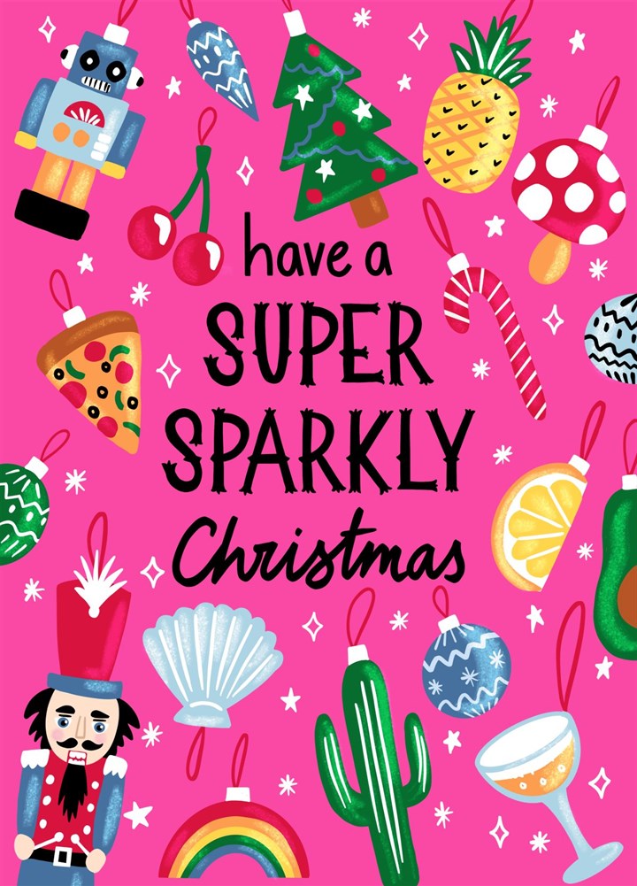 Super Sparkly Christmas! Card