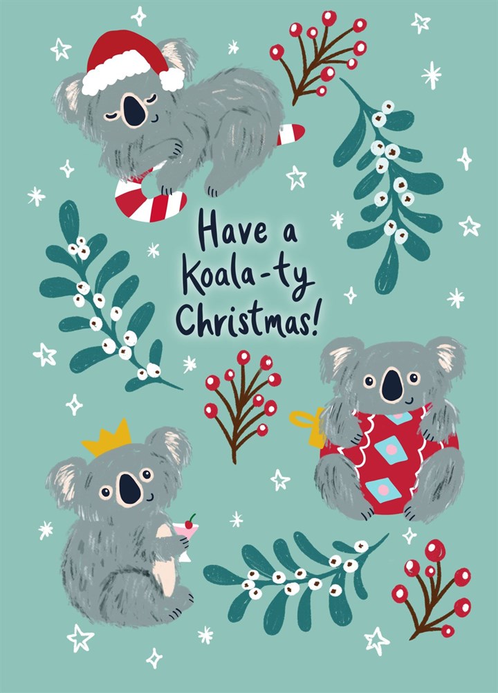 Have A Koala - Ty Christmas! Card