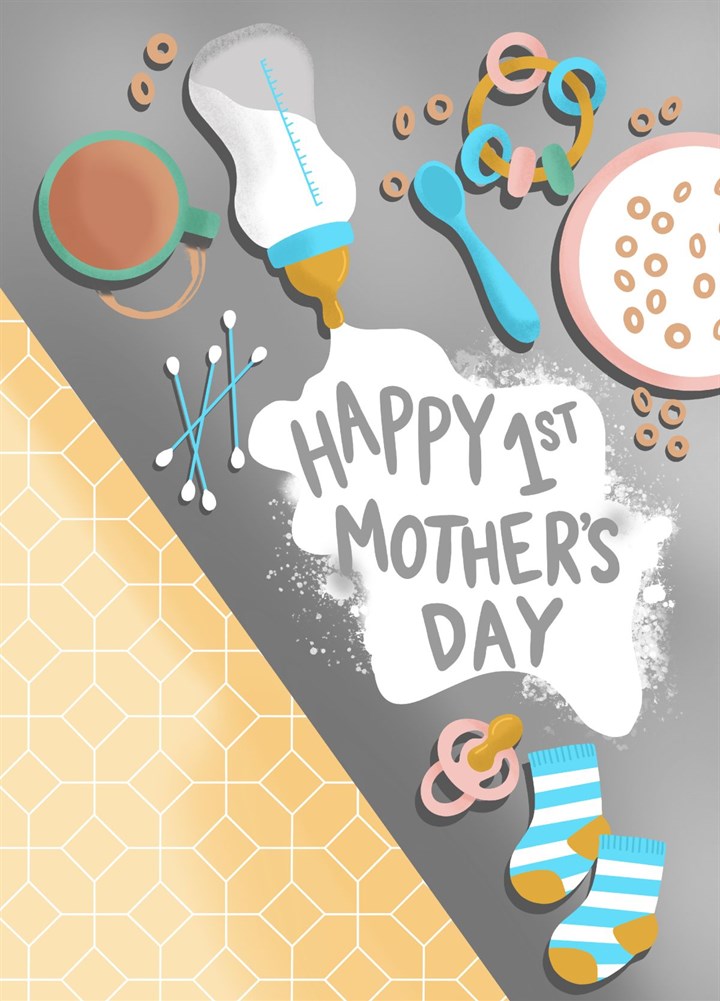 First Mother's Day Mess Card