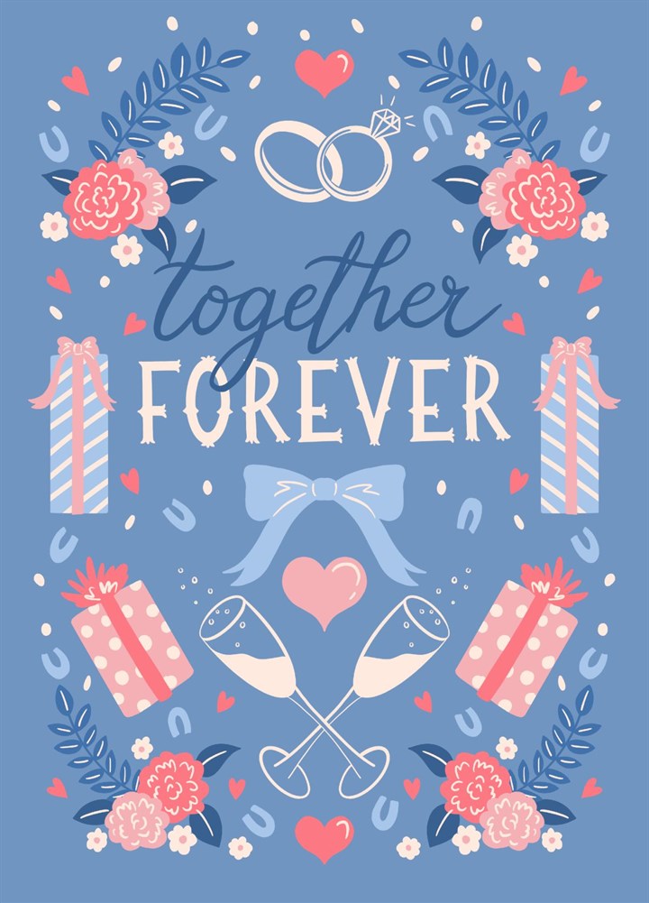 Together Forever Wedding Card