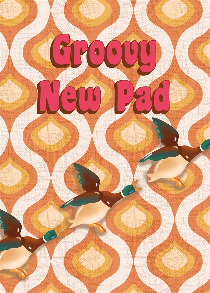 Groovy New Pad Card