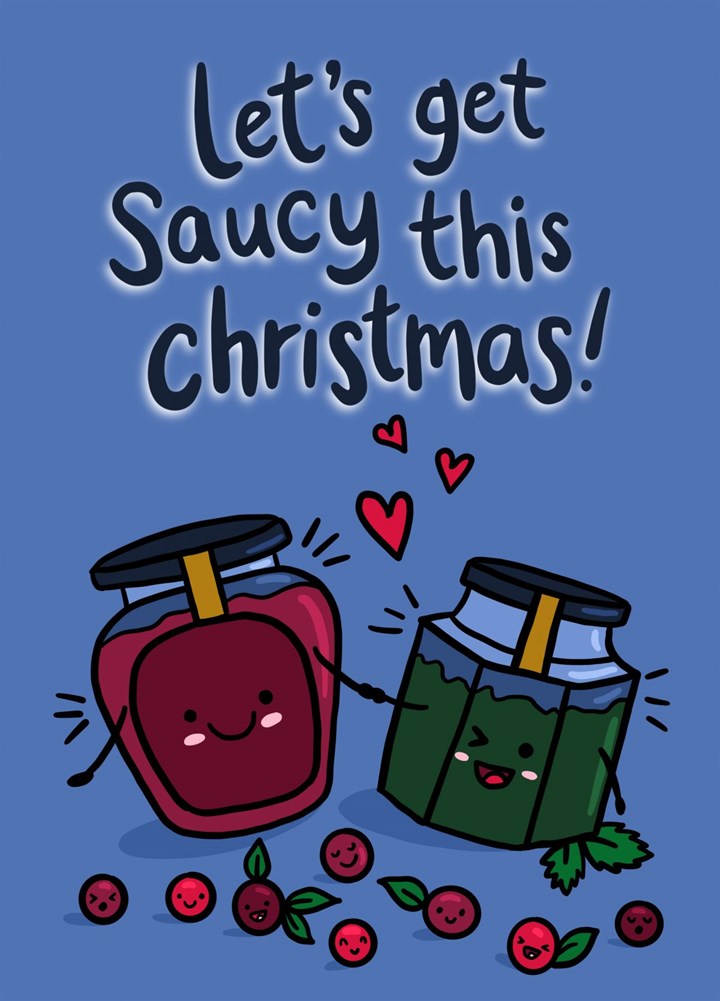 Saucy Christmas Card
