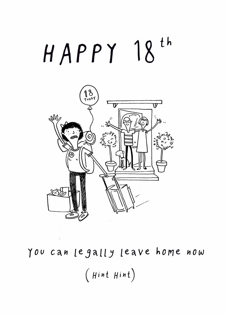 Legally Leave Home Card