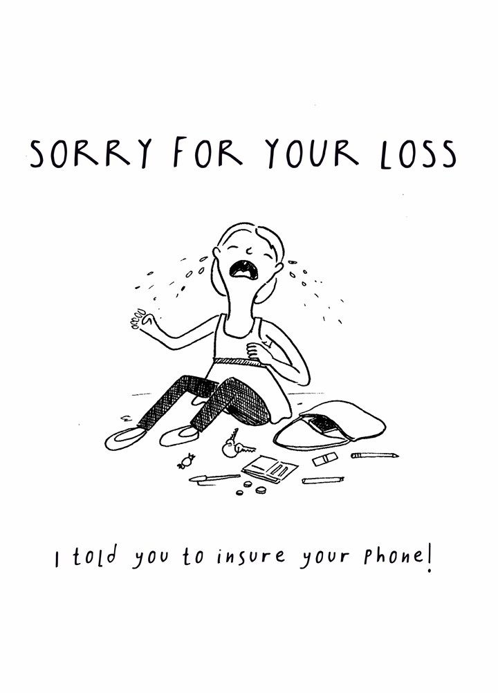 Sorry For Your Loss Card