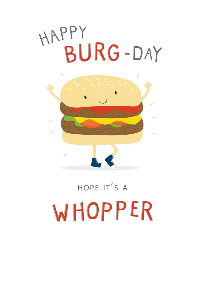 Happy Burg-Day Card