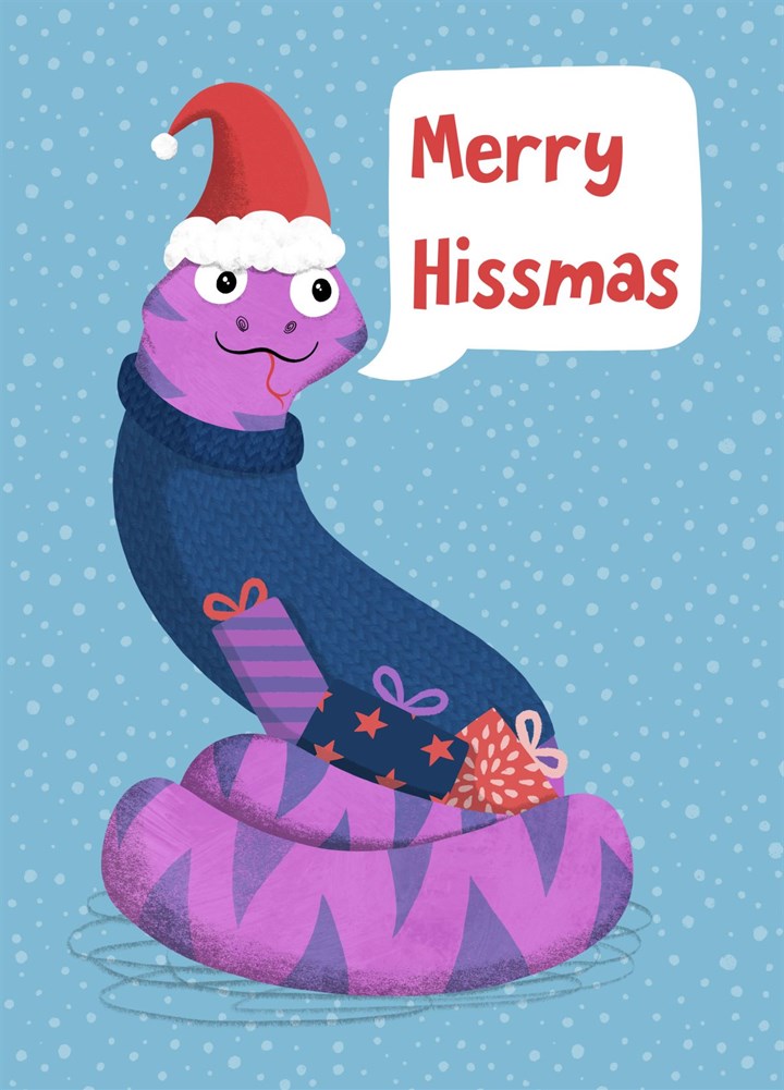 Merry Hissmas Card