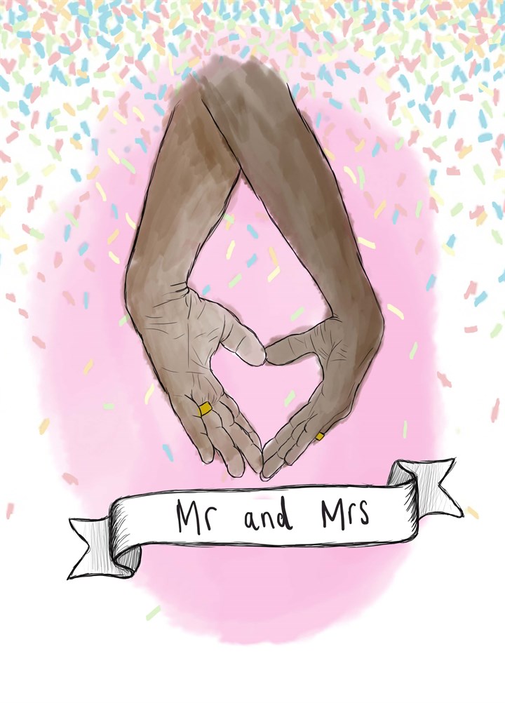 Mr And Mrs Card