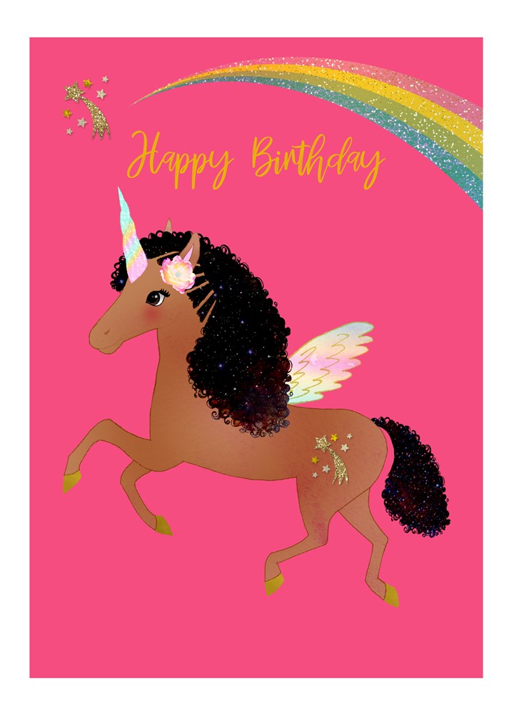 Birthday Unicorn Card