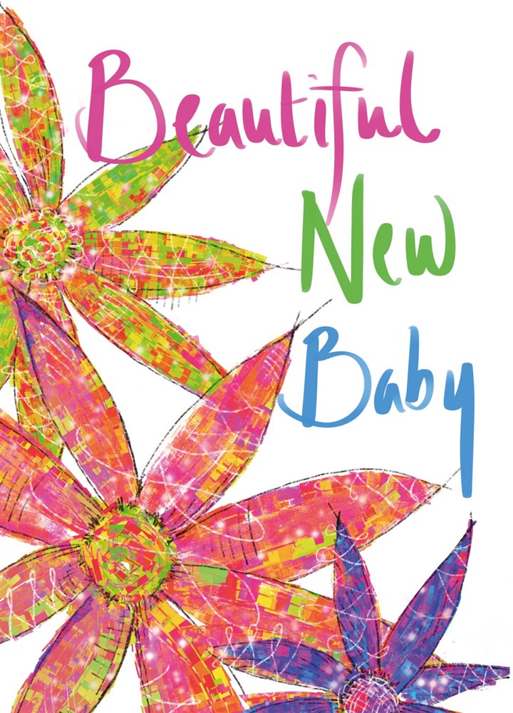 Beautiful New Baby Card