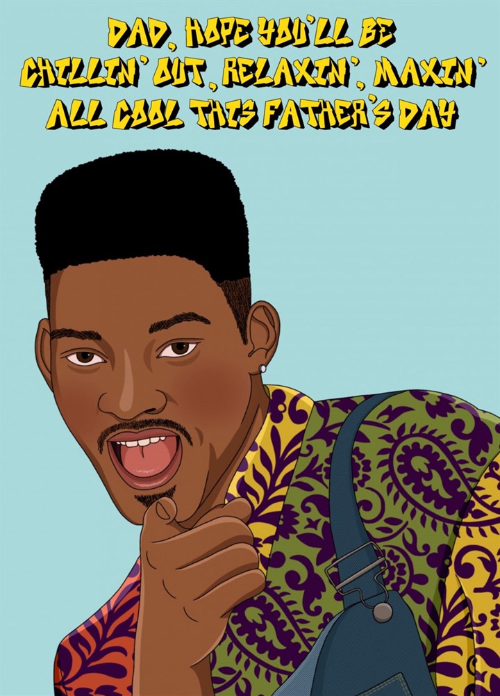 Fresh Prince Father's Day Card