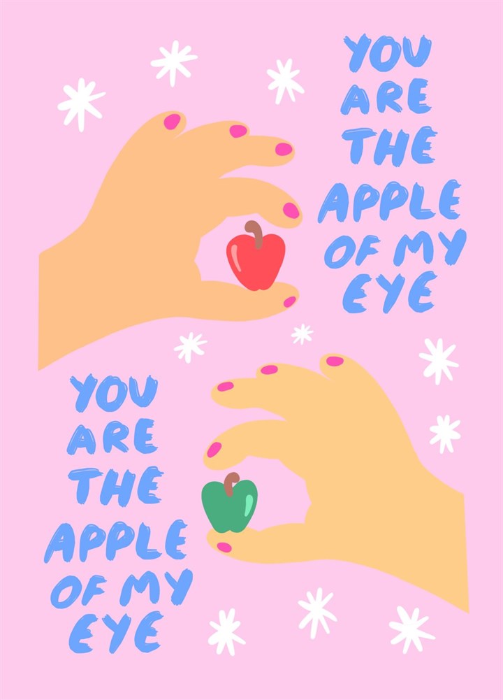 Apple Of My Eye Card