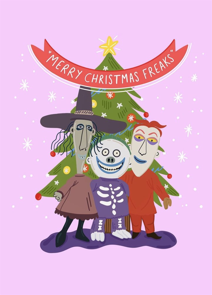 Nightmare Before Christmas Celebration Card