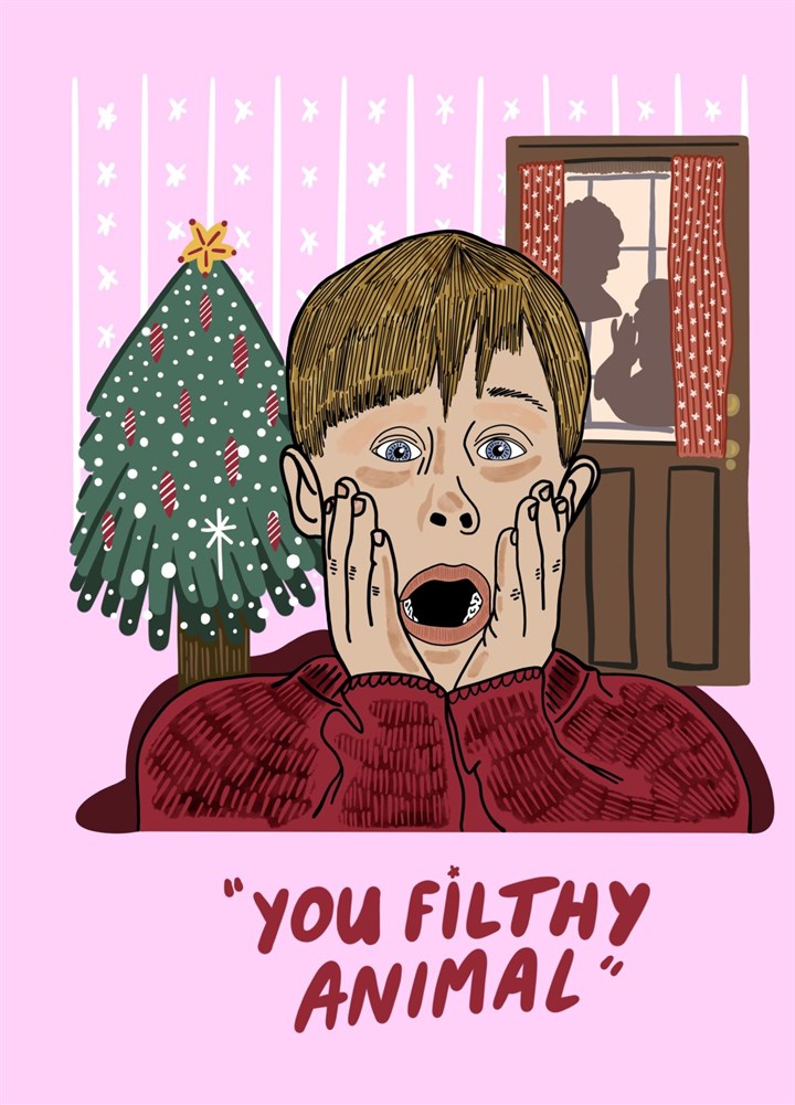 Home Alone Christmas Card