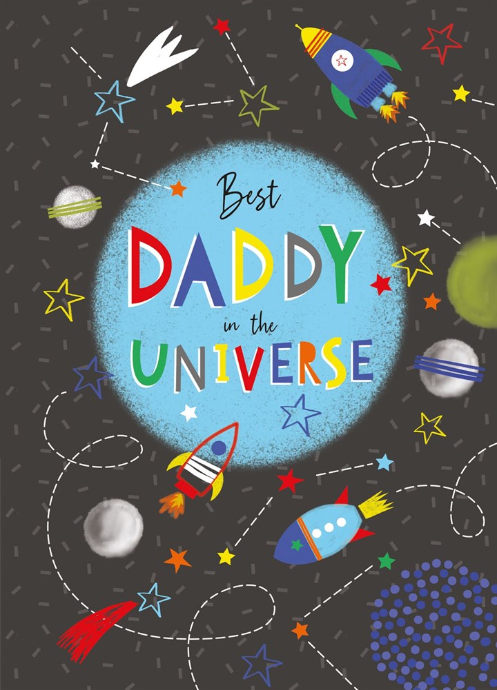 Best Daddy In The Universe Card