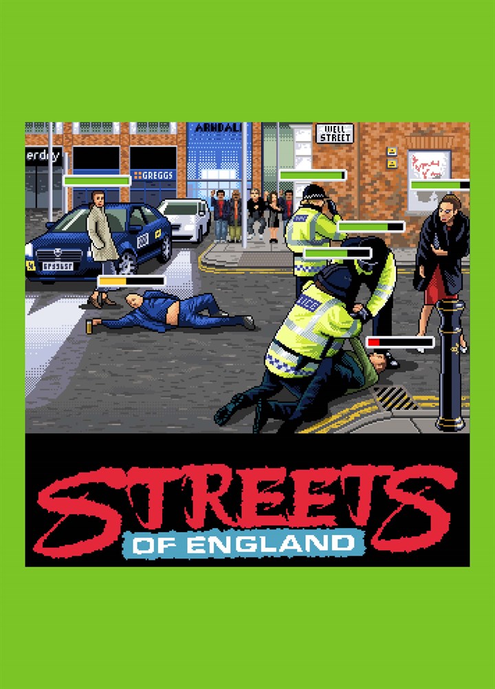 Streets Of England Card