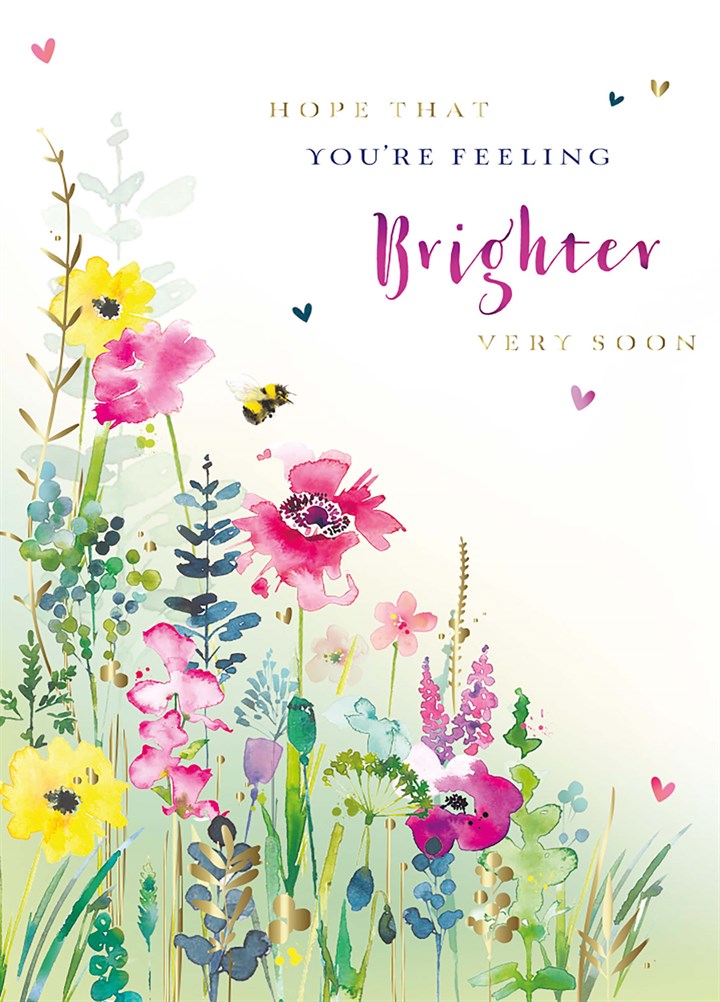 Feeling Brighter Very Soon Card