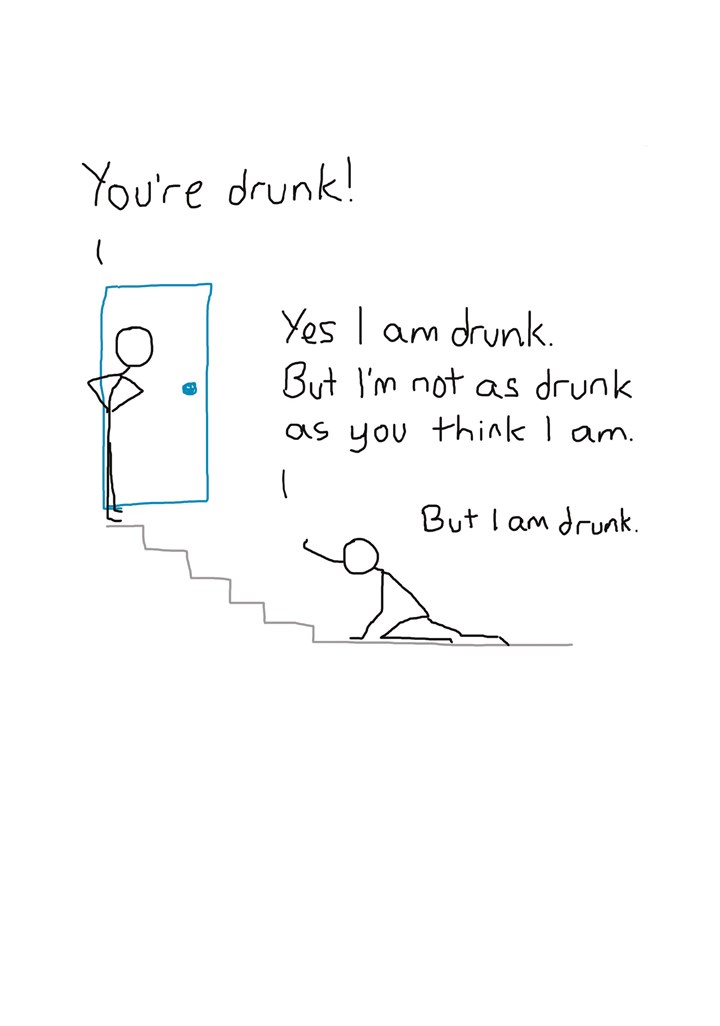But Not As Drunk As You Think I Am Card