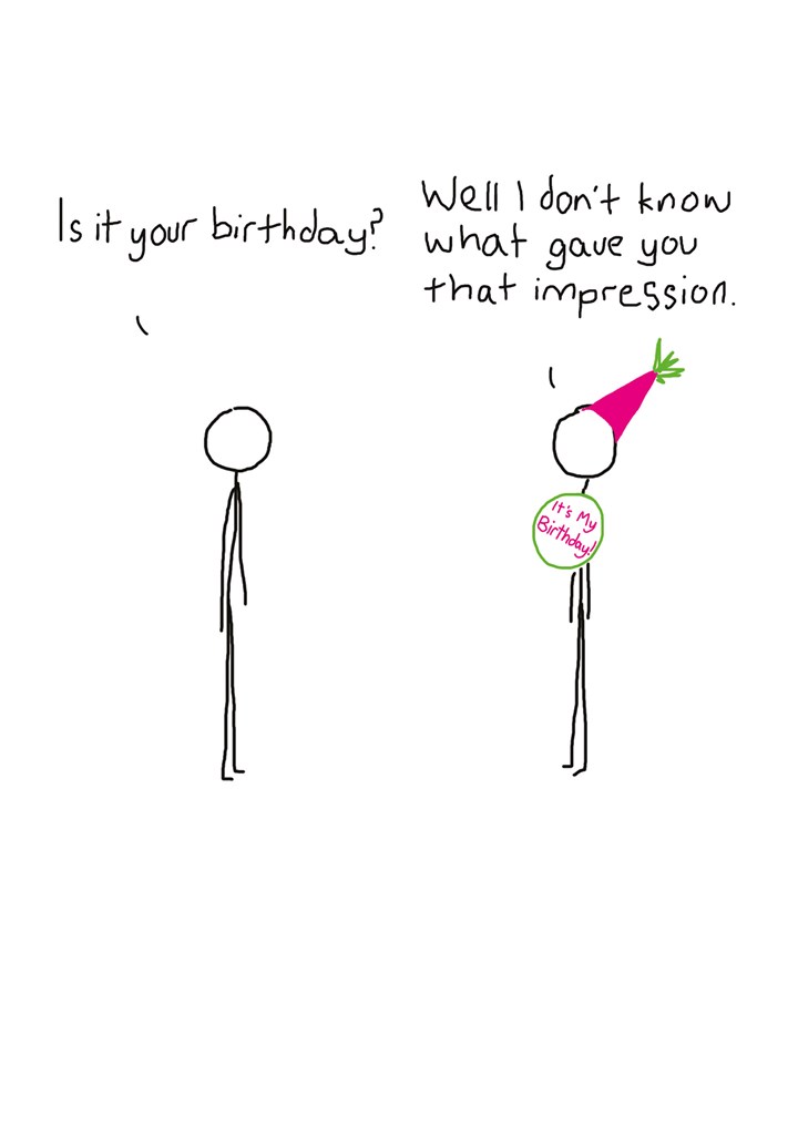 Is It Your Birthday? Card
