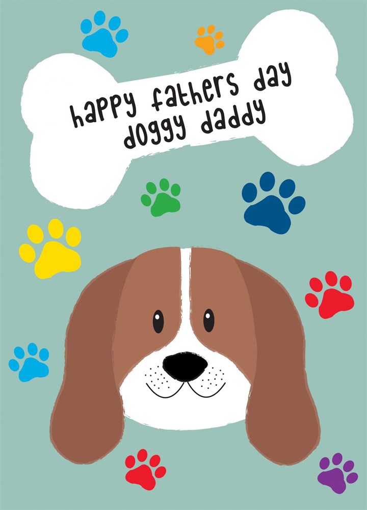 Doggy Father's Day Card