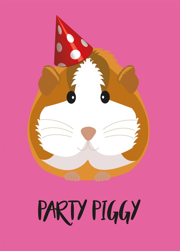 Party Piggy Card