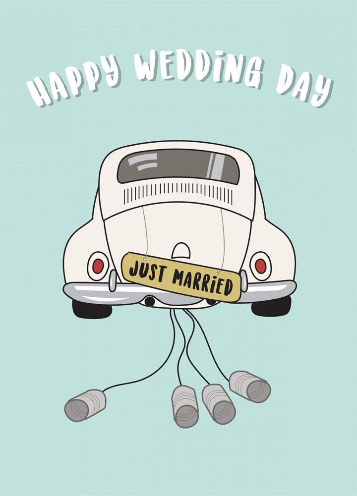 Happy Wedding Day - Wedding Card
