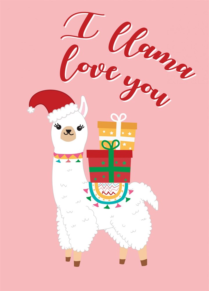 I Llama Love You Card