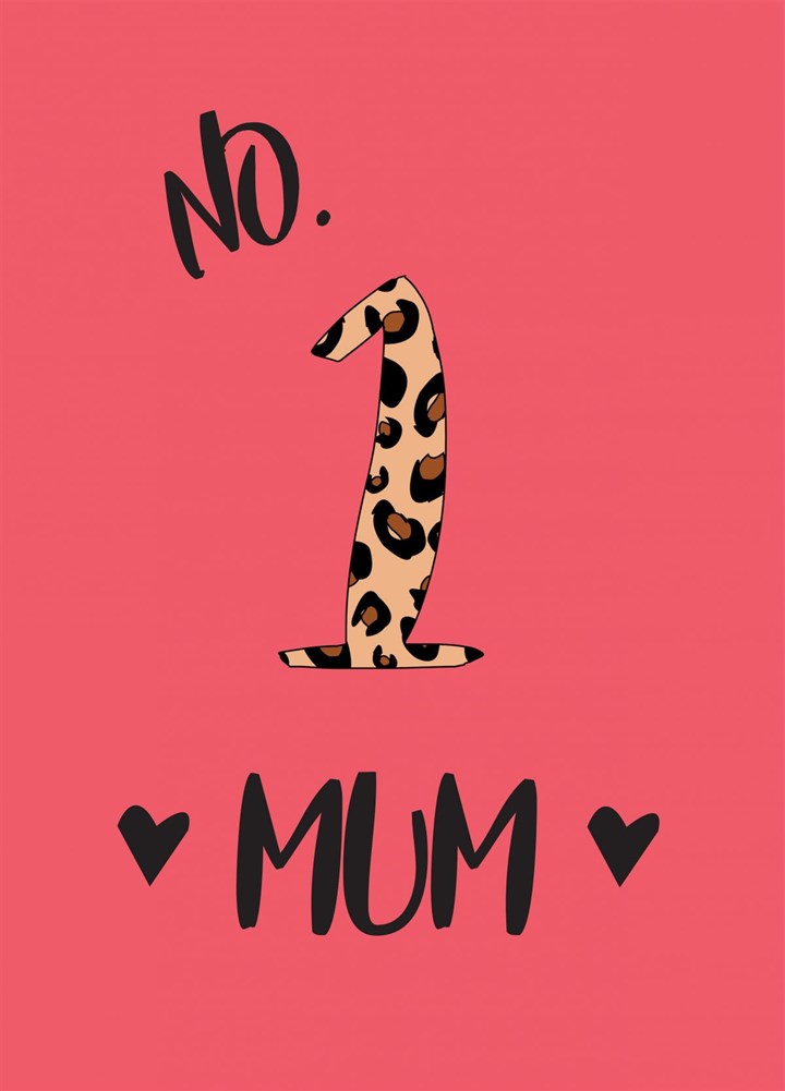 No1 Mum Card