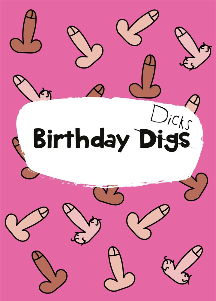 Birthday Dicks Card