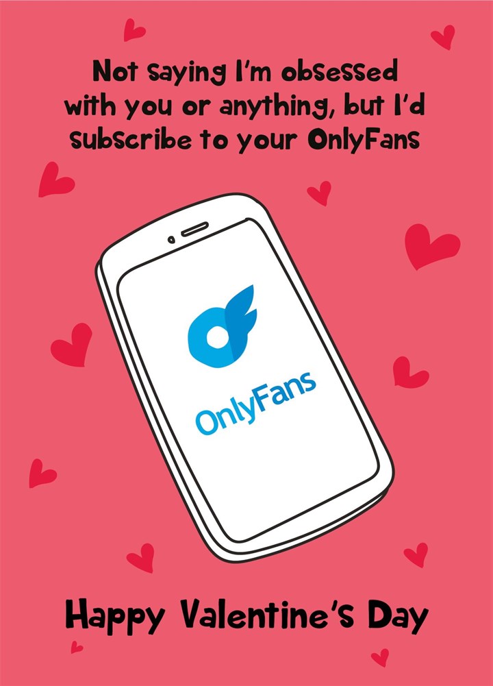 Only Fans Valentine's Card