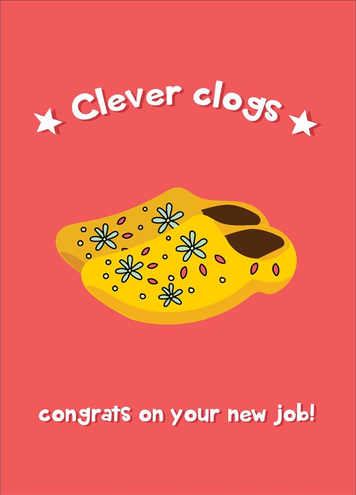 Clever Clogs - New Job Card