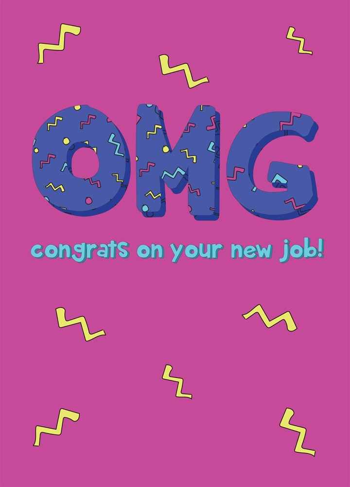 Omg New Job Card