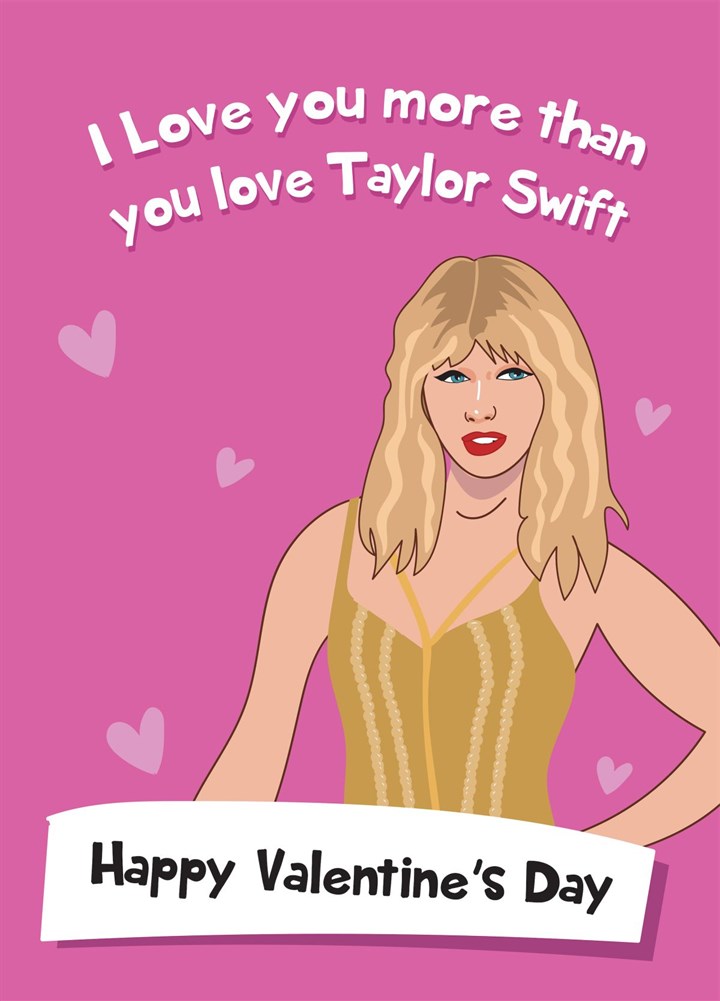 Taylor Swift Valentine's Day Card