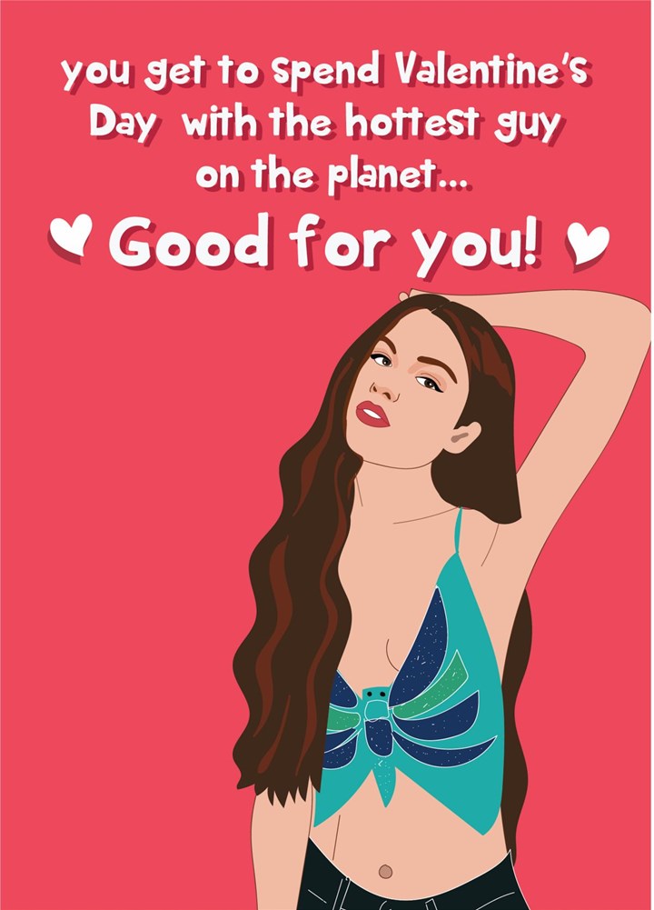 Olivia Rodrigo Valentine's Day Card