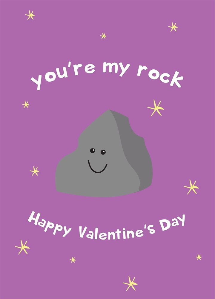 You're My Rock - Happy Valentine's Day Card