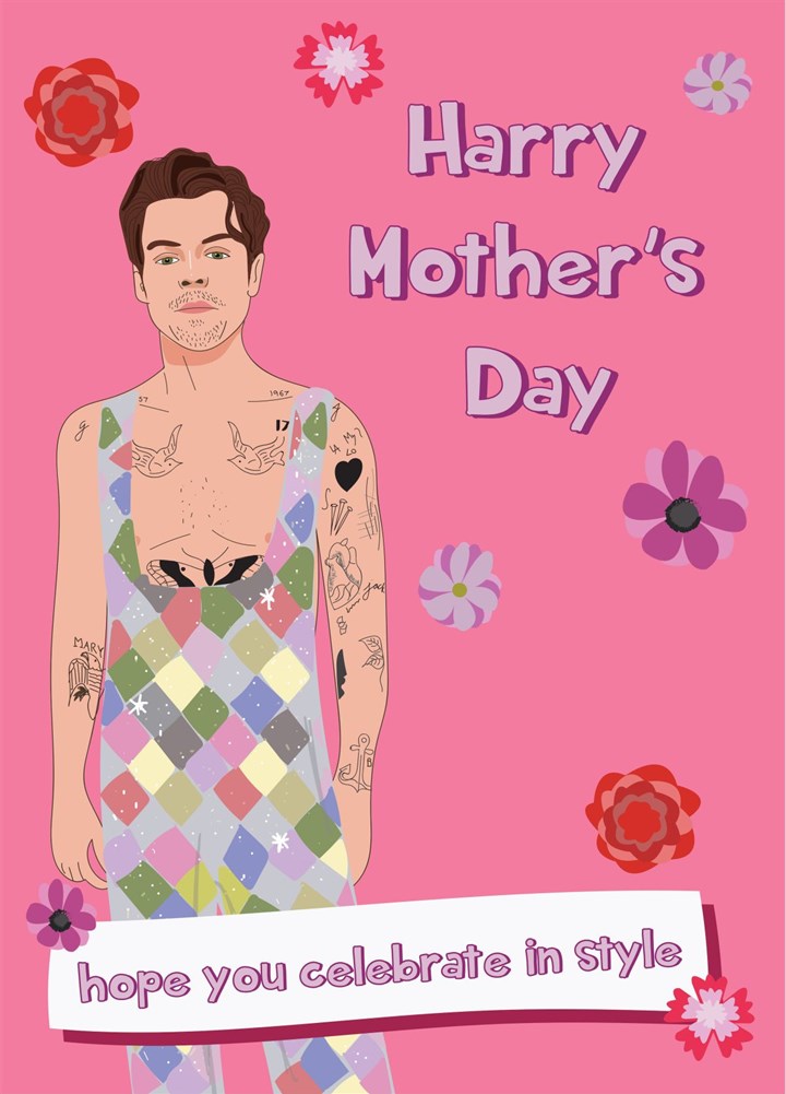 Harry Mother's Day - Harry Styles Mother's Day Card