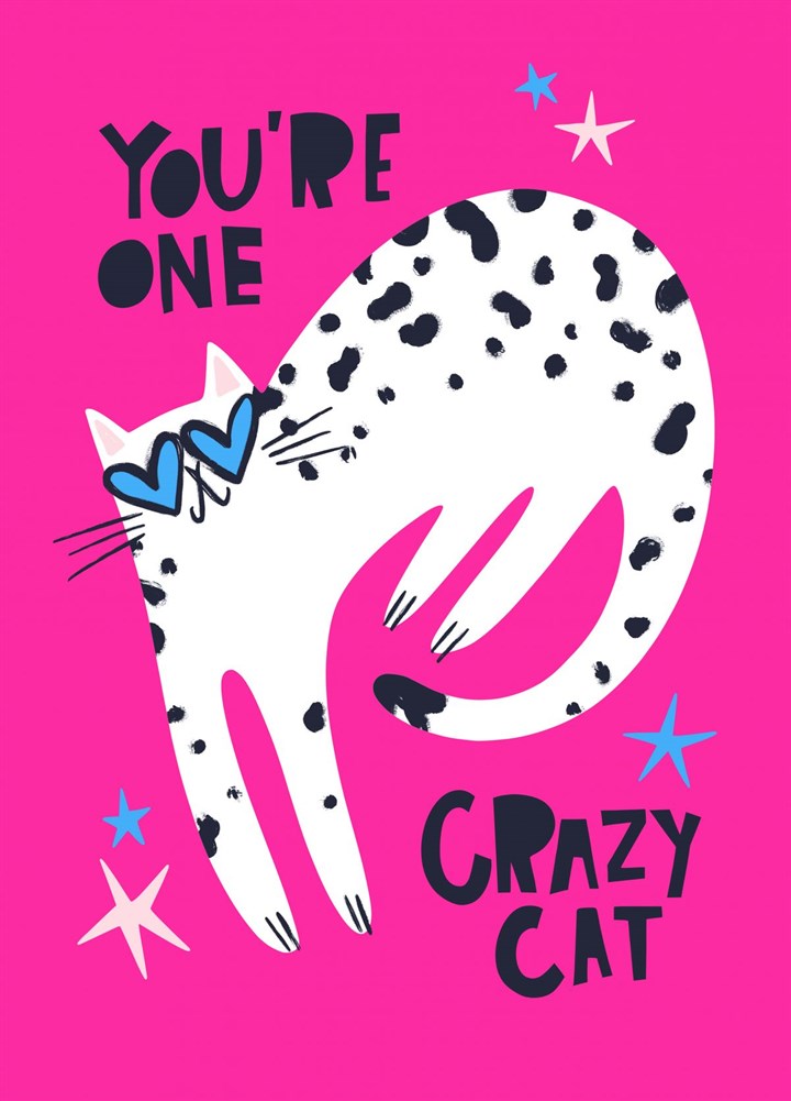 Crazy Cat Card