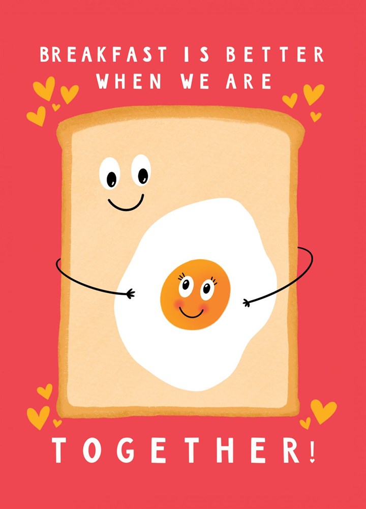 Egg On Toast Card